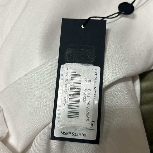 Gianni Bini white linen dress - Picture 9 of 9